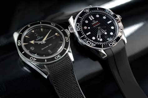 best strap for omega seamaster 300|omega seamaster aftermarket rubber strap.